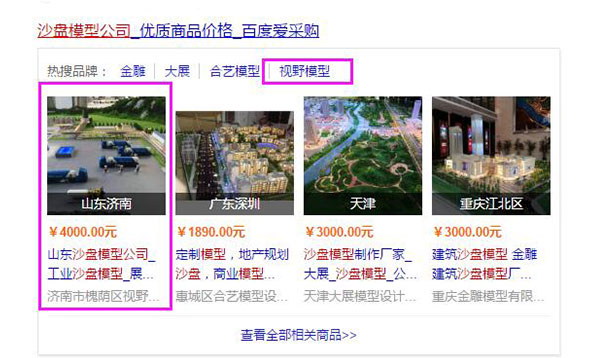 济南网站优化：沙盘模型公司
